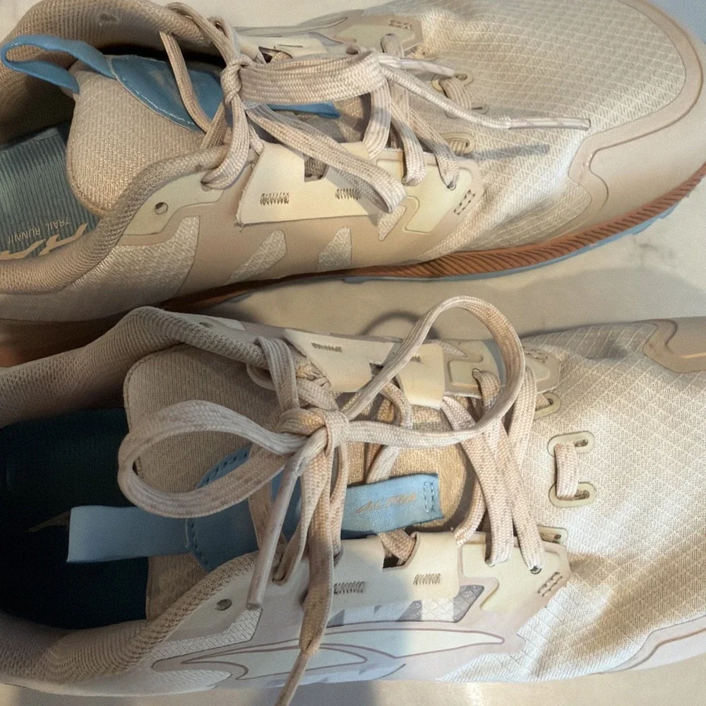 Altra Lone Peak 7 Shoes Womens Sz. 11 Beige Trail Zero Drop Sneakers AL0A7R7G922 - Picture 7 of 12